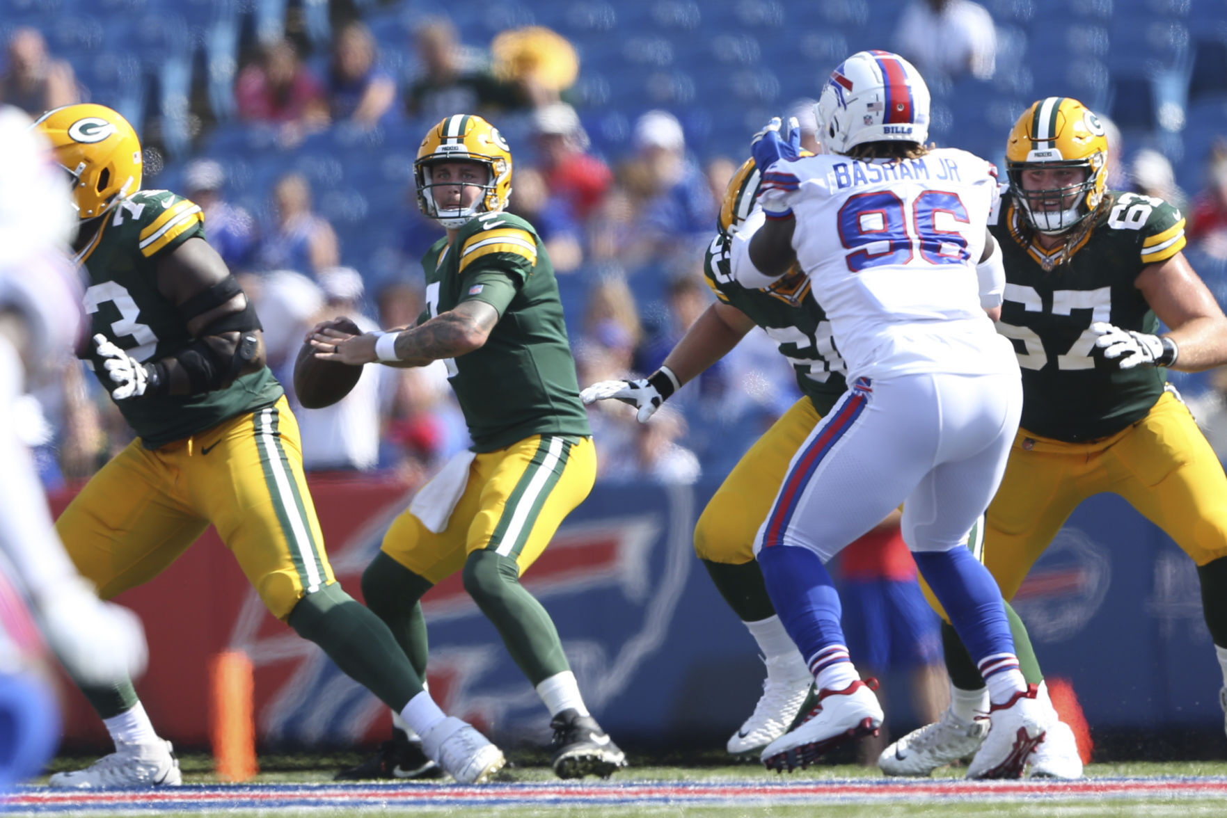 Packers Bills Football